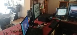 Photos being digitalised